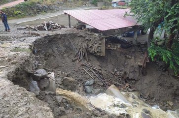 Sağanak sonucu su baskını yaşandı (2)