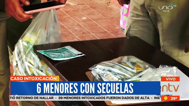 39 menores intoxicados son dados de alta