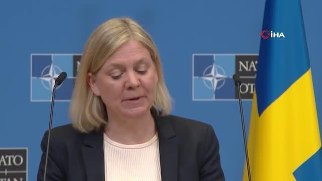 Son dakika haber... İsveç Başbakanı Andersson: PKK, bir terör örgütü olarak kabul ediliyor