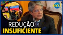 Presidente do Equador reduz preços dos combustíveis