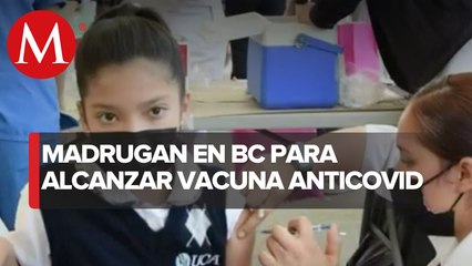 Inicia vacunación a menores de 5 a 11 años en Baja California