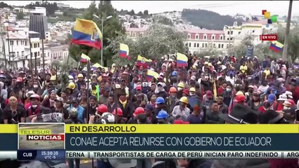 Download Video: teleSUR Noticias 15:30 27-06: Movimientos sociales de Ecuador dialogarán con gobierno nacional