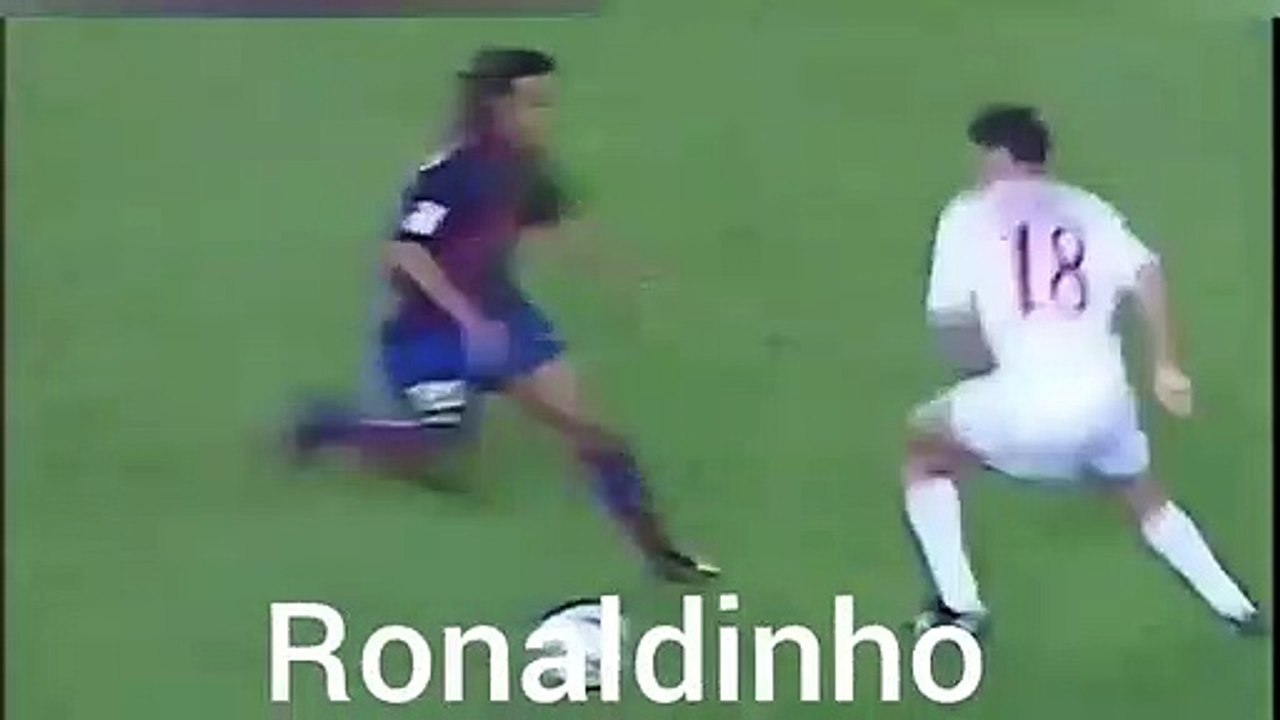 O Primeiro gol de Ronaldinho Pelo Barcelona