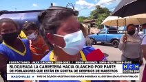 Tomada la carretera de TGU hacia Olancho  ¡Protestas por “barrida” en guarderías del Distrito Central!