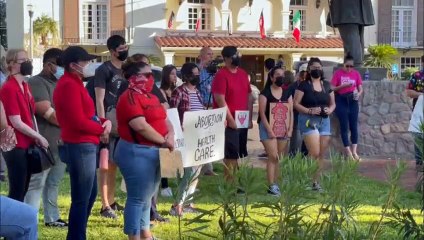 Marcha en Laredo contra decisión sobre el aborto