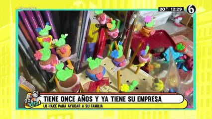 Pequeño emprende su propia empresa a los 11 años