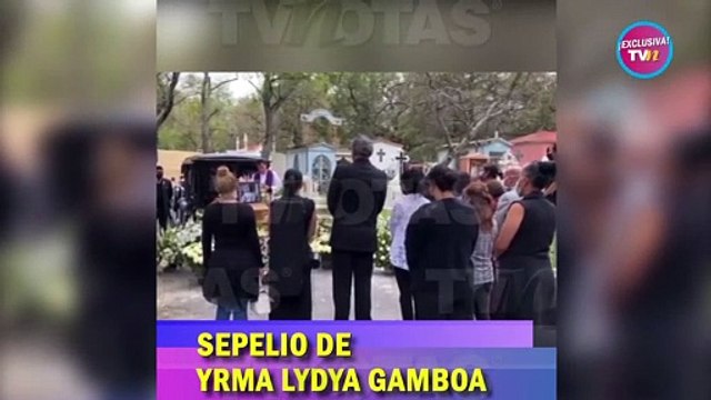 La cantante Yrma Lydya recibe el último adiós