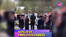 La cantante Yrma Lydya recibe el último adiós