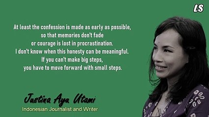 Quotes from Ayu Utami | Literary Story #quote