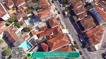 Acesso à internet cresce em áreas rurais no Brasil