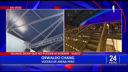 Surco: “Arena Perú” responde a denuncias de los vecinos por exceso de ruido