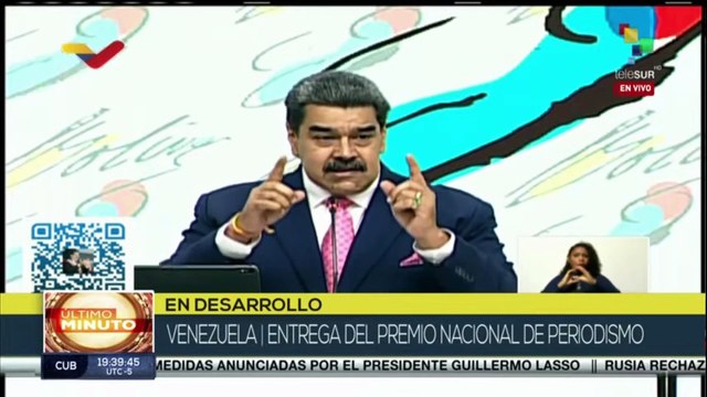 Presidente de Venezuela confirma nueva visita de enviados del Gobierno de Biden al país