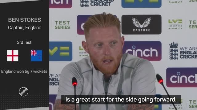 Stokes hopes England can build on series whitewash