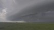 Supercell Thunderstorms Form Over Montana