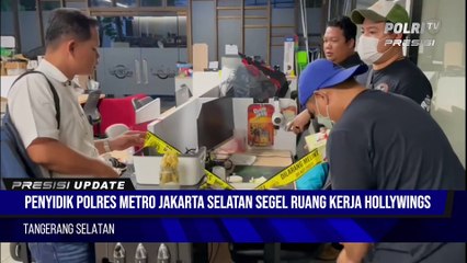 Polres Metro Jakarta Selatan Segel Ruang Kerja Holywings