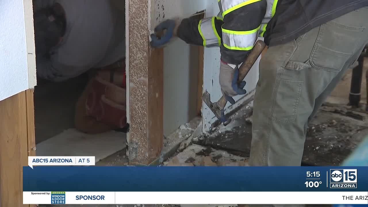 Flash flooding down Pipeline burn scars floods homes, half a million sandbags needed