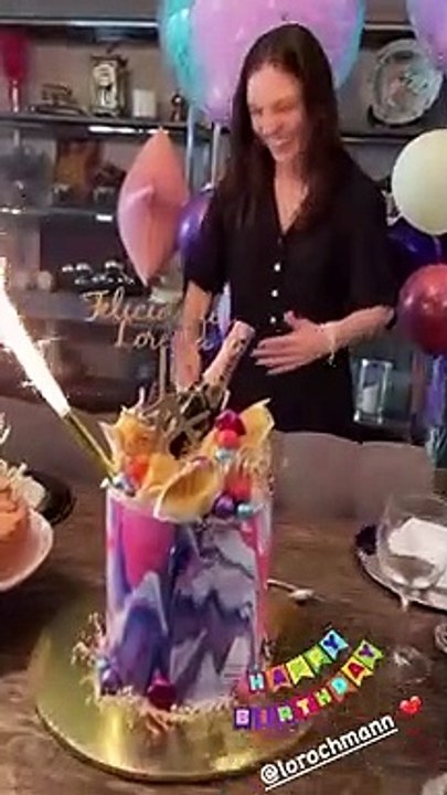 MAURICIO OCHMANN EN EL CUMPLE DE SU HIJA MAYOR