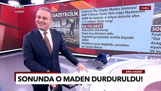 TGRT Haber’in Gücü: O Maden Durduruldu! İşte Ürperten İddialar - Ekrem Açıkel ile TGRT Ana Haber