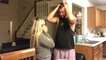 'Husband cries & drops to his knees after wife tells him she's pregnant with their first baby!'