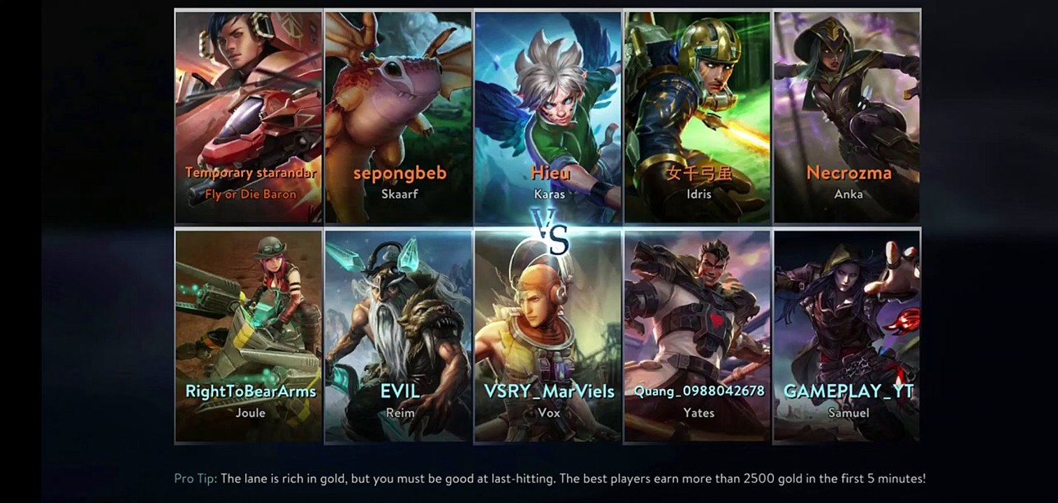 (VAINGLORY 2022) GAMEPLAY SAMUEL‼️ RANK MODE 5v5