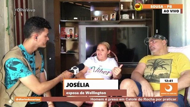 Após sofrer infarto e AVC, músico de Sousa chora ao relatar dificuldades e família pede ajuda