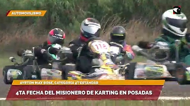 4ta fecha del Misionero de karting en Posadas BOSE