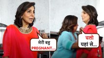 Shocking Behavior : Farah Khan Interrupts Neetu Kapoor While She Was Talking About Alia's Pregnancy
