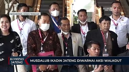 Musdalub IKADIN Jateng Diwarnai Aksi Walkout