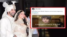 Alia Bhatt Pregnant: प्रेग्नेंसी न्यूज सुनकर fans हुए Crazy, सोशल मीडिया पर लगा MEMES का मेला*News