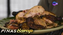Smoked beer can chicken dish, strawberry ang flavor?! | Pinas Sarap