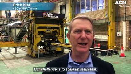 Erich Kisi of MGA Thermal in Tomago, NSW | June 28, 2022 | Newcastle Herald