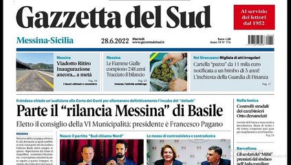 Rassegna stampa 28-06-2022 edizione Messina