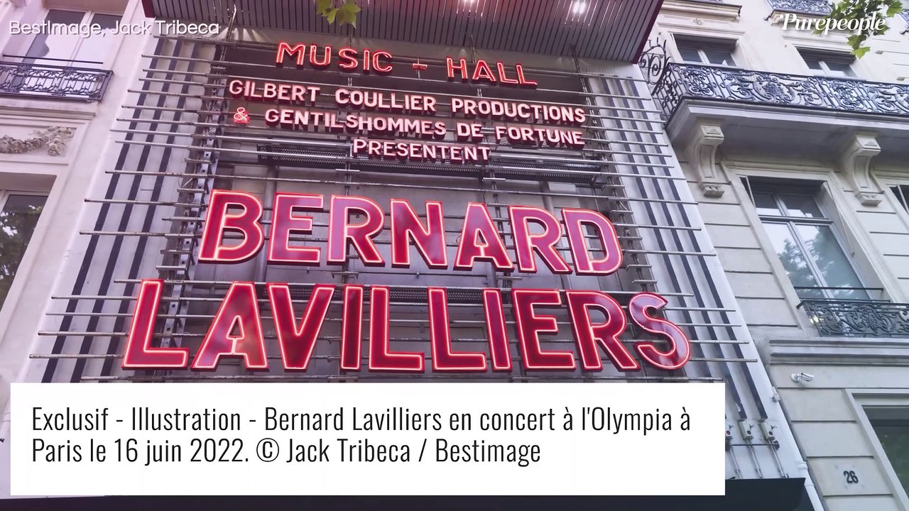 Bernard Lavilliers : Rare apparition auprès de sa femme Sophie dans les coulisses de l'Olympia