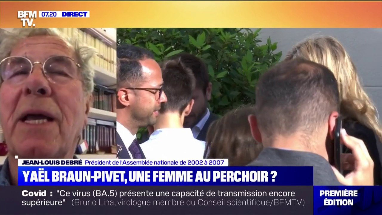 Jean-Louis Debré, président de l'Assemblée nationale de 2002 à 2007: "J'ai longtemps souhaité que ça soit une femme qui préside l'Assemblée nationale"