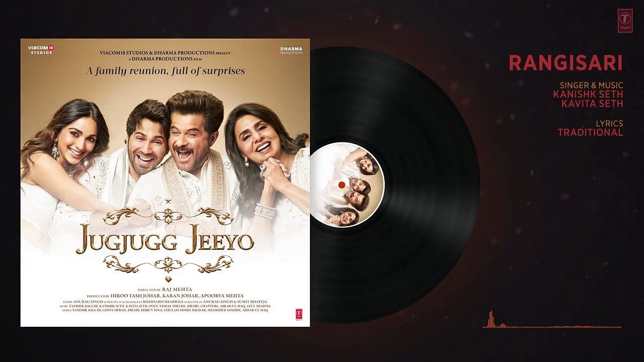 RANGISARI Audio  JugJugg Jeeyo  Varun D Kiara A Anil K Neetu K  Kanishk  Kavita