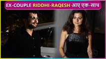 Ex-Couple Ridhi Dogra & Raqesh Bapat Come Face-To-Face At An Event