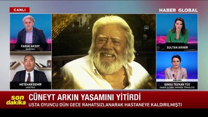 Cüneyt Arkın'ın son röportajı ortaya çıktı