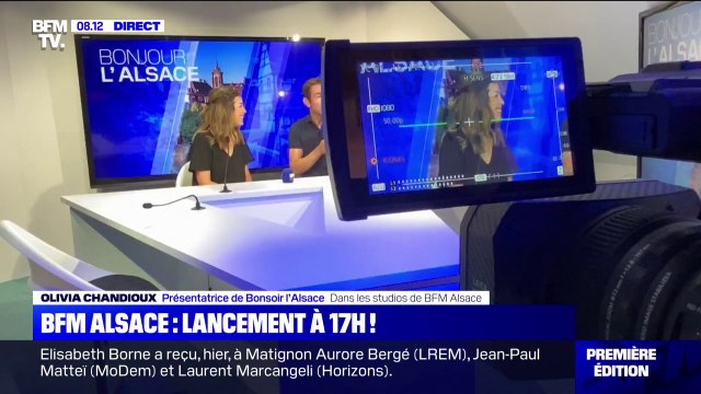 Découvrez les coulisses de notre nouvelle chaîne locale BFM Alsace