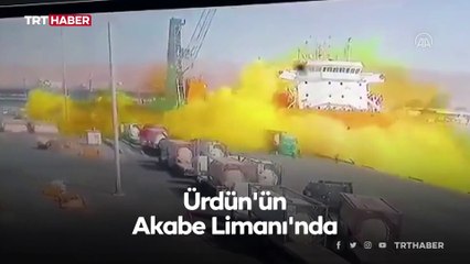Ürdün’de zehirli gaz dolu tank patladı