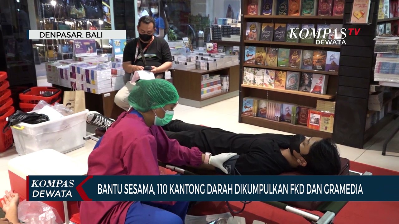 Kompas Gramedia Bali Gelar Donor Darah