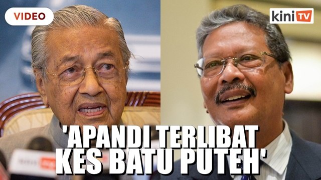 Dr M protes terhadap Apandi, keluar dari siasatan Pulau Batu Puteh