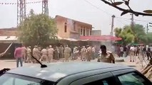 नागौर में गुंडों ने मचा दिया बवाल, पुलिस समय पर नहीं पहुंची तो विरोध हो गया... पुलिस ने लट्ठ बरसाए