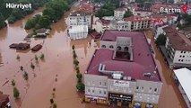 Bartın Irmağı yükseldi: 135 ev ve iş yerini su bastı