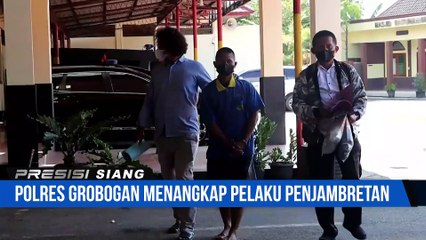 Polres Grobogan Berhasil Menangkap Aksi Penjambretan di Pasar Induk Purwodadi