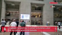 İstanbul Adalet Sarayı'nda intihar girişimi