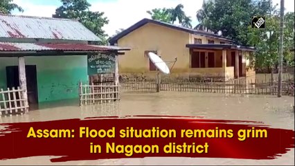 Assam: Flood situation remains grim in Nagaon district
