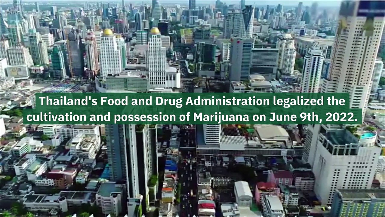 Thailand is The First Asian Nation to Legalize Marijuana