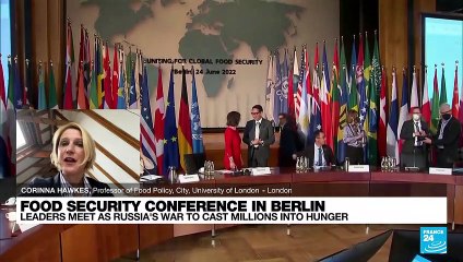Food Security Conference in Berlin, leaders meet to prevent hungers