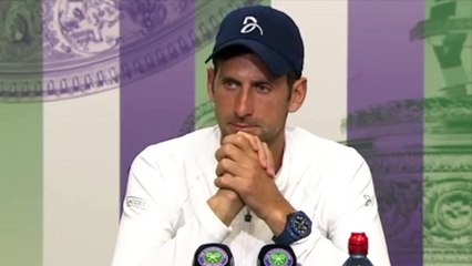 Wimbledon 2022 - Novak Djokovic : "Roger Federer sur herbe ou Rafa Nadal sur terre battue, les affronter sur ces surfaces est le plus grand défi de ce sport"