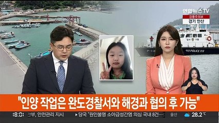 [속보] 완도 해상서 발견 승용차, 실종가족 차량 번호판 확인